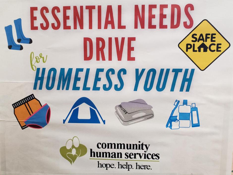 Essential needs drive for homeless youth. Community Human Services of Monterey County.