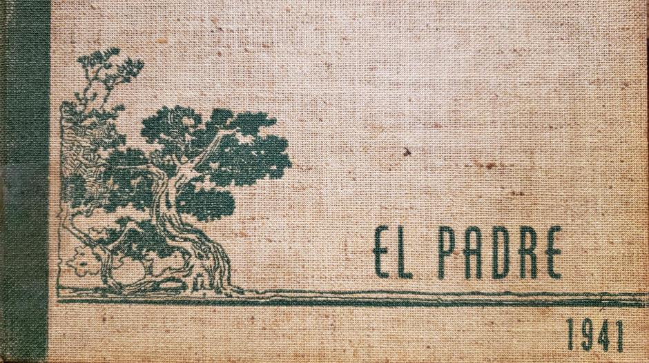 Cover of El Padre, the Carmel High School yearbook for 1941.