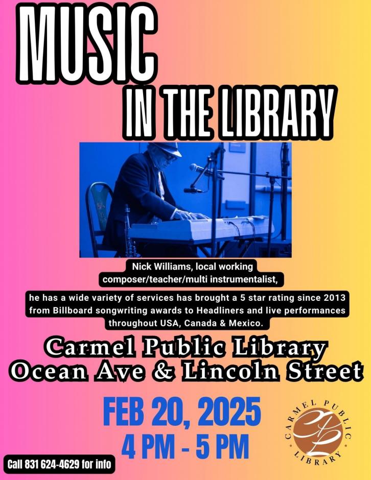  Music in the Library - Nick Williams