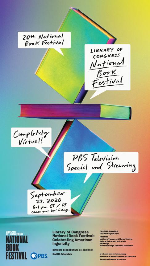 Poster for the Library of Congress National Book Festival: Celebrating American Ingenuity