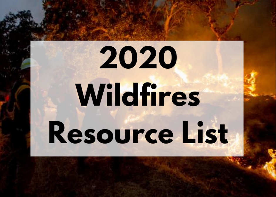 2020 Wildfires Resource List