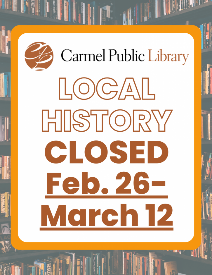 Local History closed Feb. 26-March 12